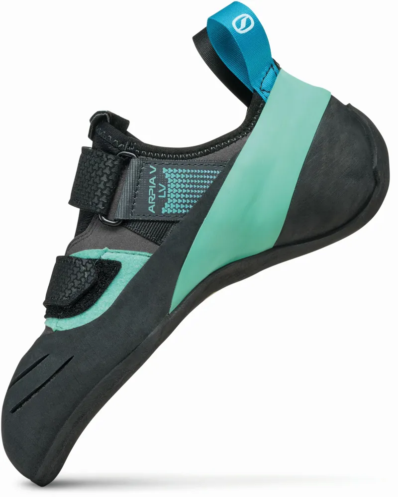 Scarpa Arpia LV Climbing Shoe - Shark-Aqua-3