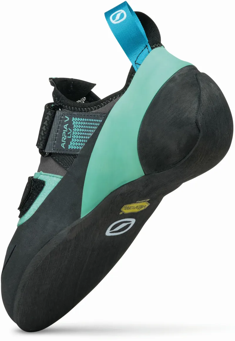 Scarpa Arpia LV Climbing Shoe - Shark-Aqua-4
