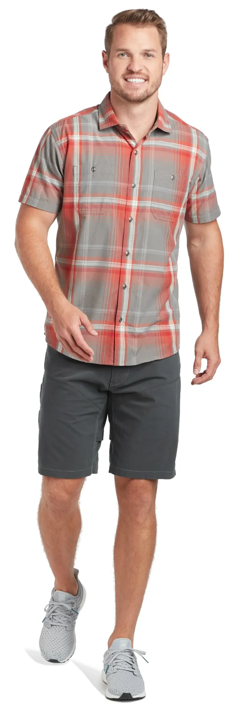 Kuhl Mens Styk SS Shirt - Cayenne-3