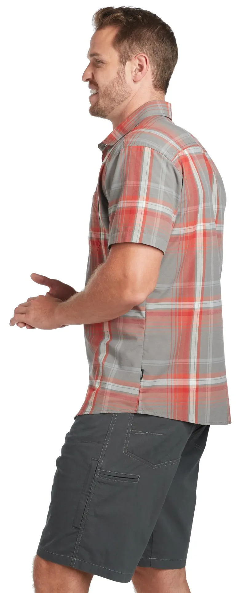 Kuhl Mens Styk SS Shirt - Cayenne-1