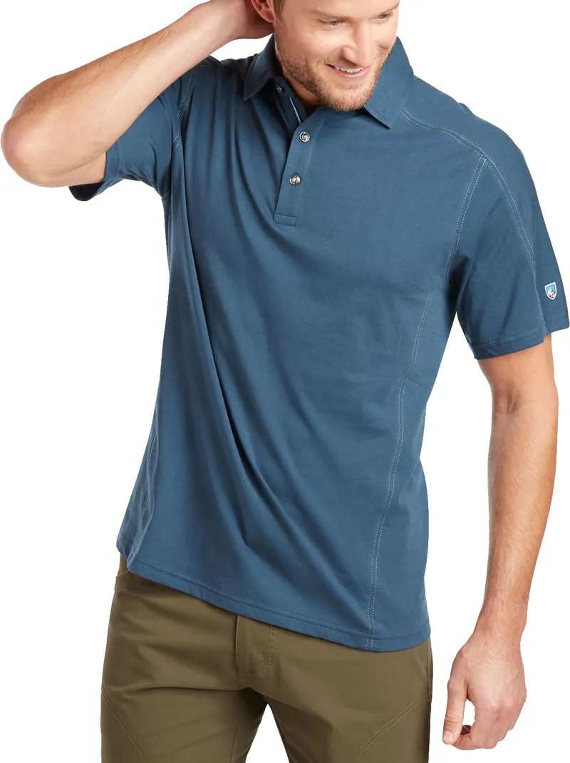 Kuhl Mens Wayfarer Polo - Lake Blue