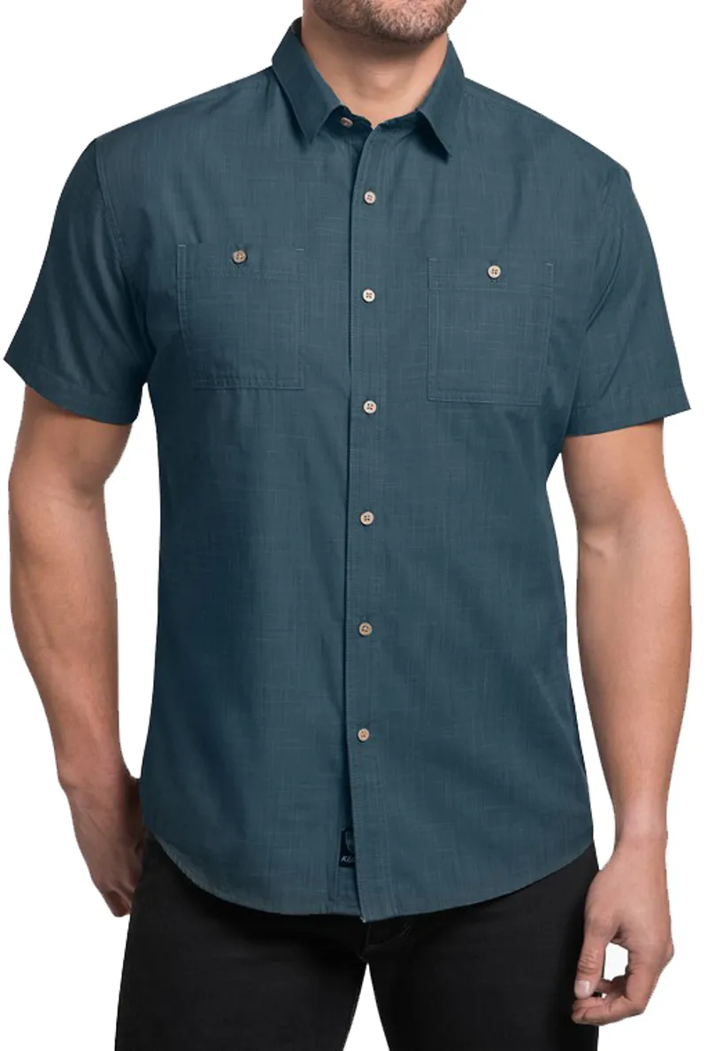 Kuhl Mens Karib SS Shirt - Dusk Blue
