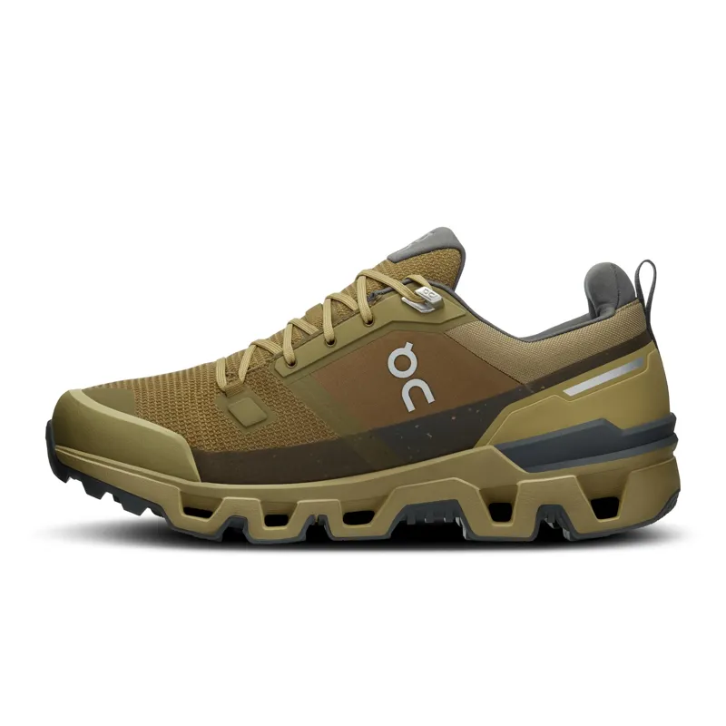 ON Mens Cloudwander Waterproof Hiking Shoes - Hunter-Safari-1