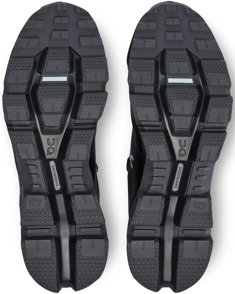 ON Mens Cloudwander Waterproof Hiking Shoes - Black-Eclipse-6