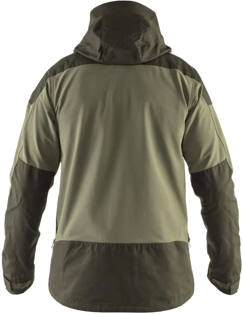 Fjallraven Mens Keb Jacket - Deep Forest / Laurel Green-1