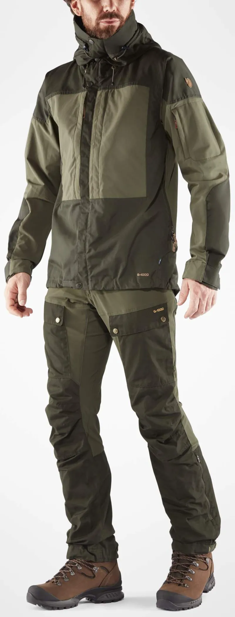 Fjallraven Mens Keb Trousers - Black-2