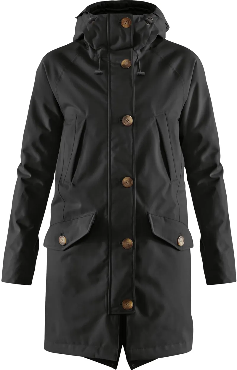 Fjallraven Womens Kiruna Lite Parka - Black