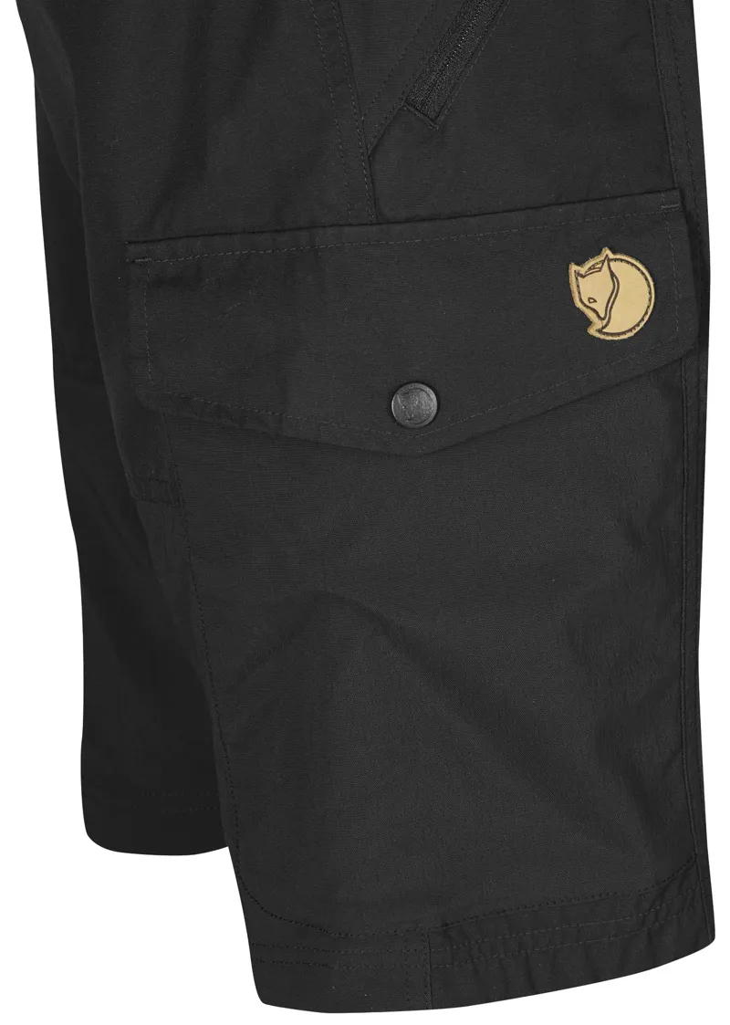 Fjallraven Mens Abisko Shorts - Black-1