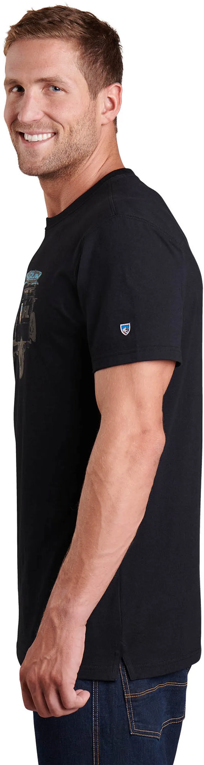 Kuhl Mens Stealth Mog Tee - Raven-1