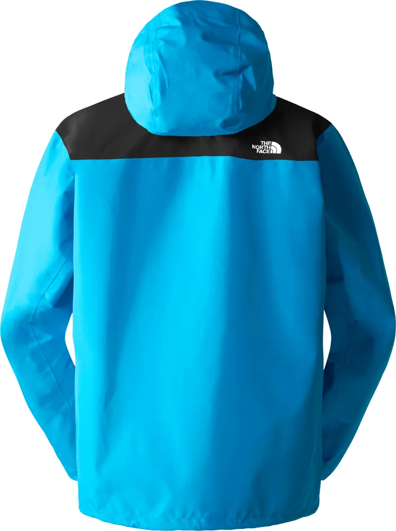 The North Face Mens Dryzzle Futurelight Jacket - Optic Blue-TNF Black-1