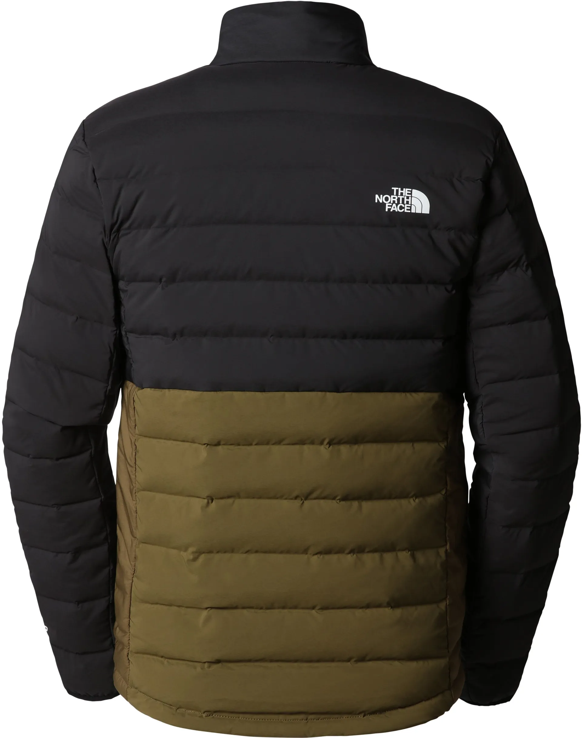 The North Face Mens Belleview Stretch Down Jacket TNF BlackMilitary