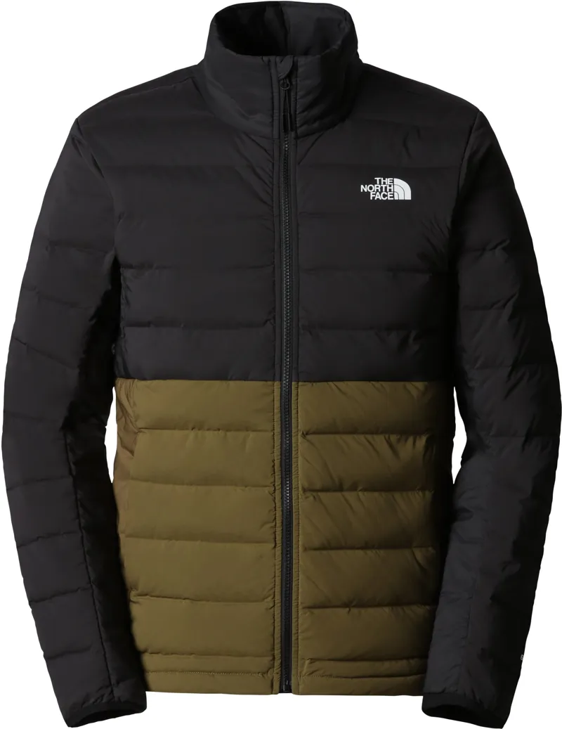 The North Face Mens Belleview Stretch Down Jacket TNF BlackMilitary