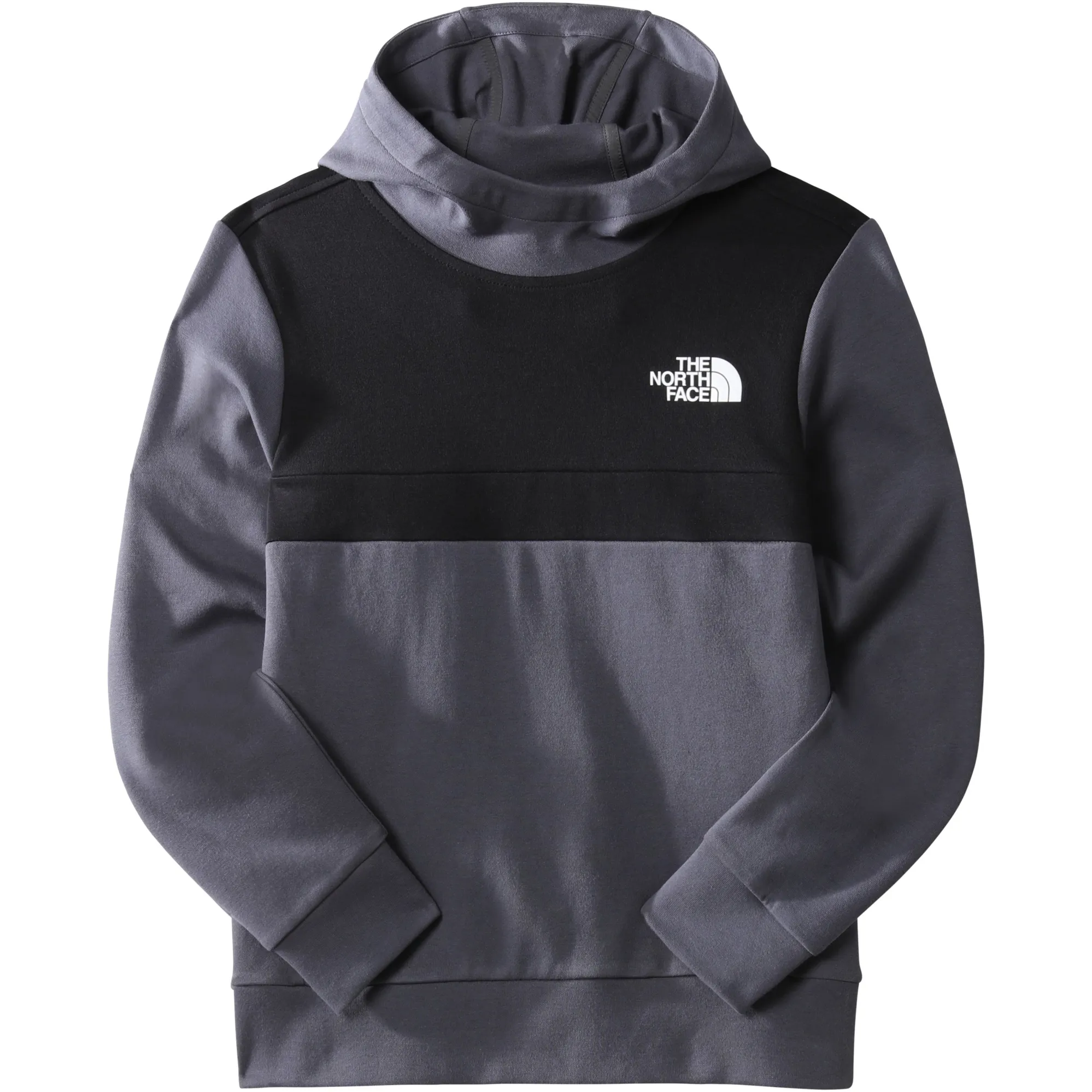 The North Face Boys Slacker Pull Over Hoodie Vanadis Grey
