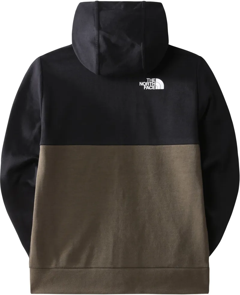 The North Face Boys Slacker Full Zip Hoodie - New Taupe Green-1