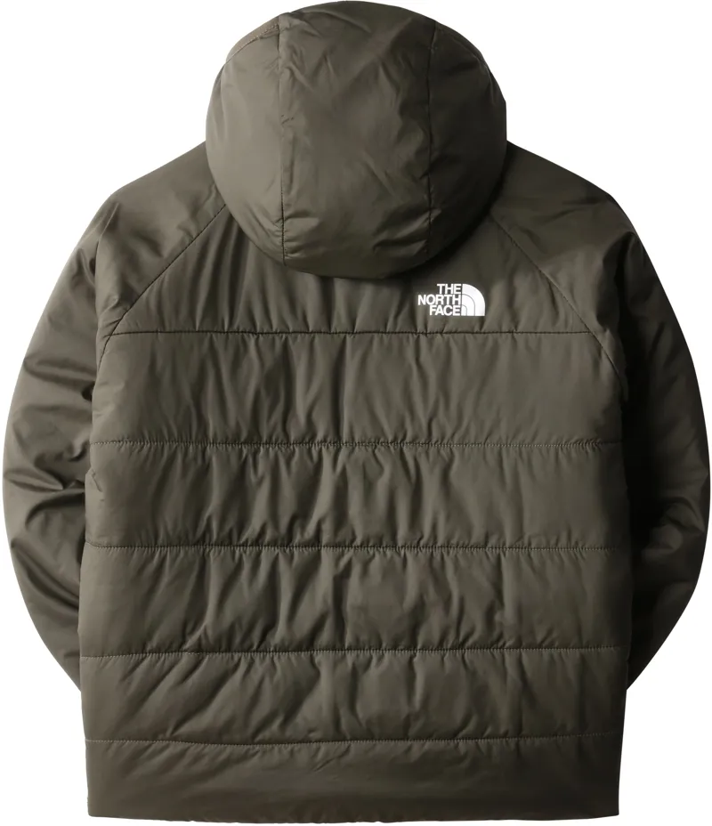 The North Face Boys Reversible Perrito Jacket - New Taupe Green-TNF Black-1