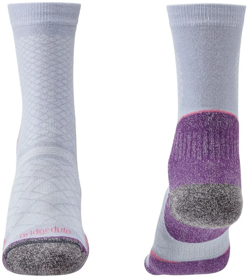 Bridgedale Womens Hike Ultralight Coolmax T2 Boot Socks - Heather-1