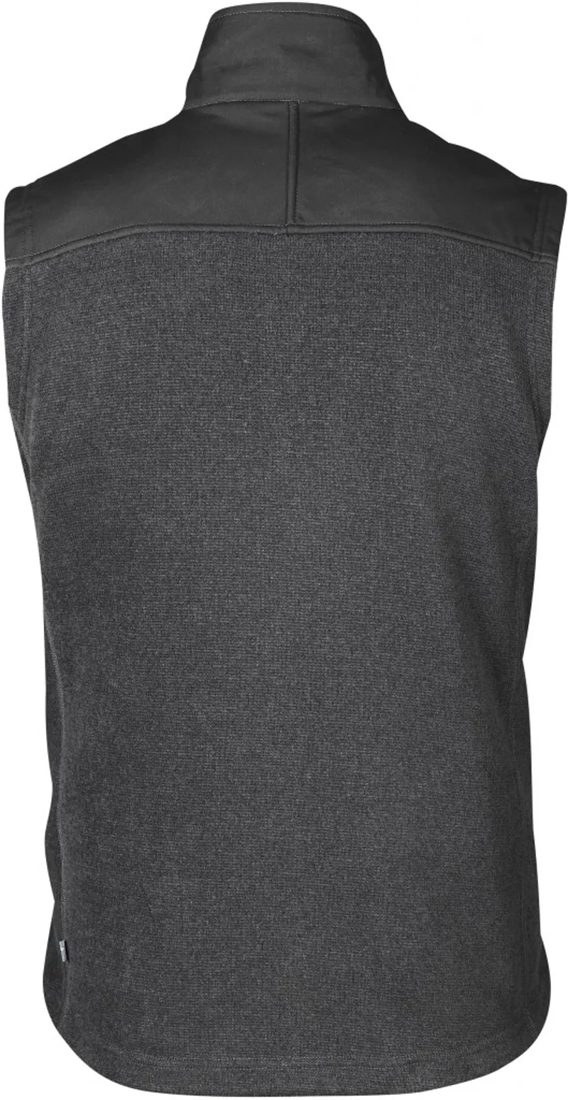 Fjallraven Mens Buck Fleece Vest - Graphite/ Dark Grey-1