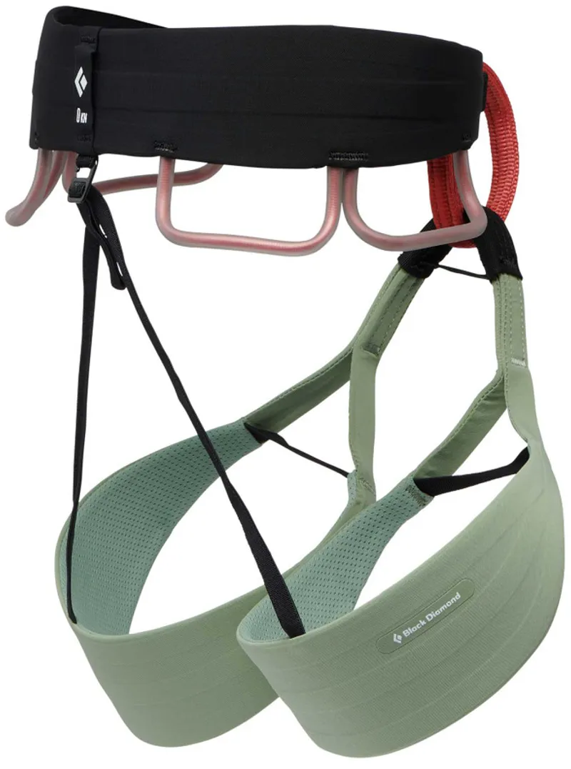 Black Diamond Womens Solution Harness - Desert Sage-1