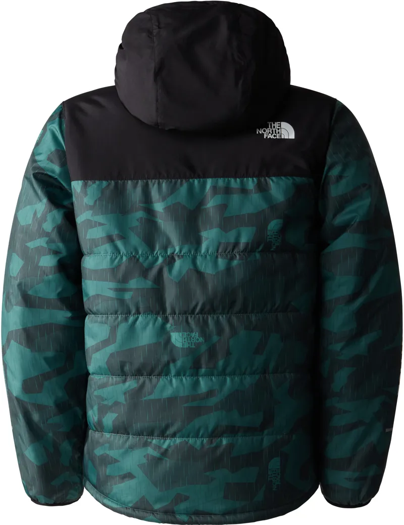 The North Face Boys Never Stop Synthetic Jacket - Dark Sage Rain Camo Print-1