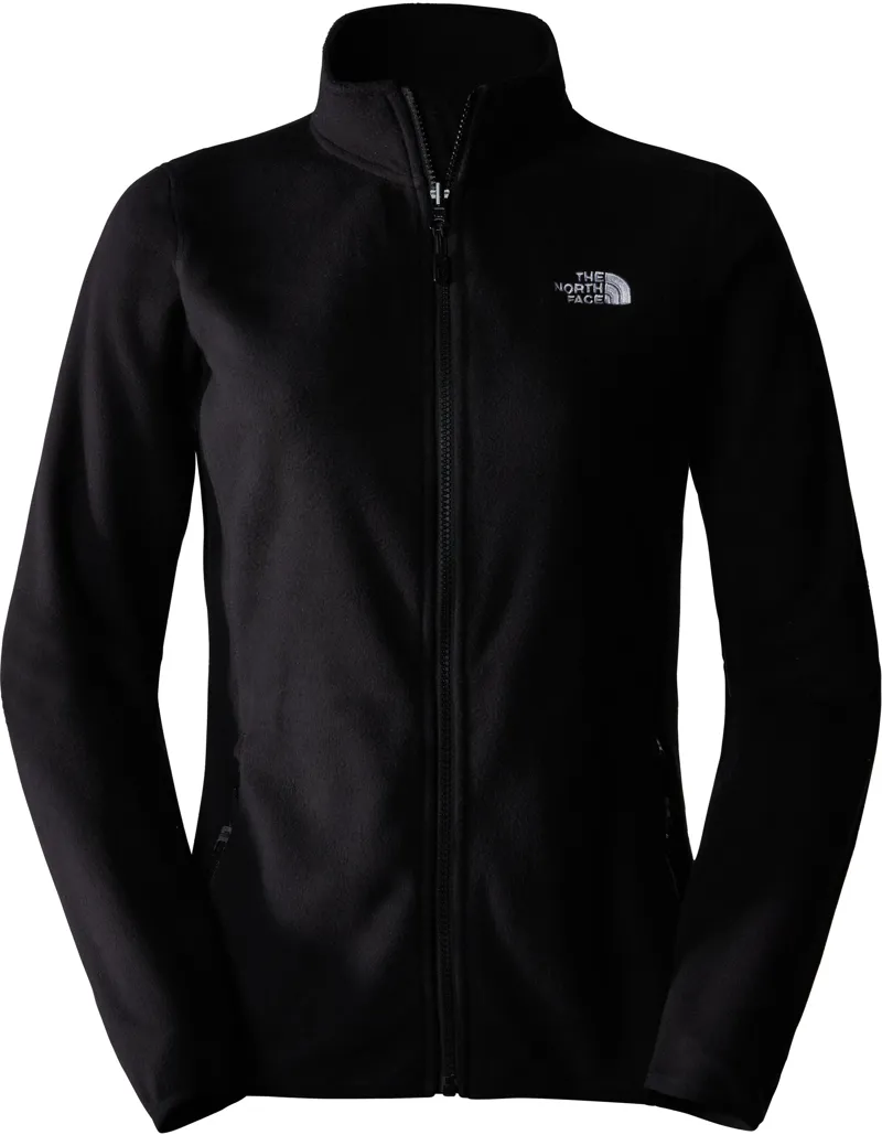 The North Face Womens 100 Glacier Full Zip - TNF Black