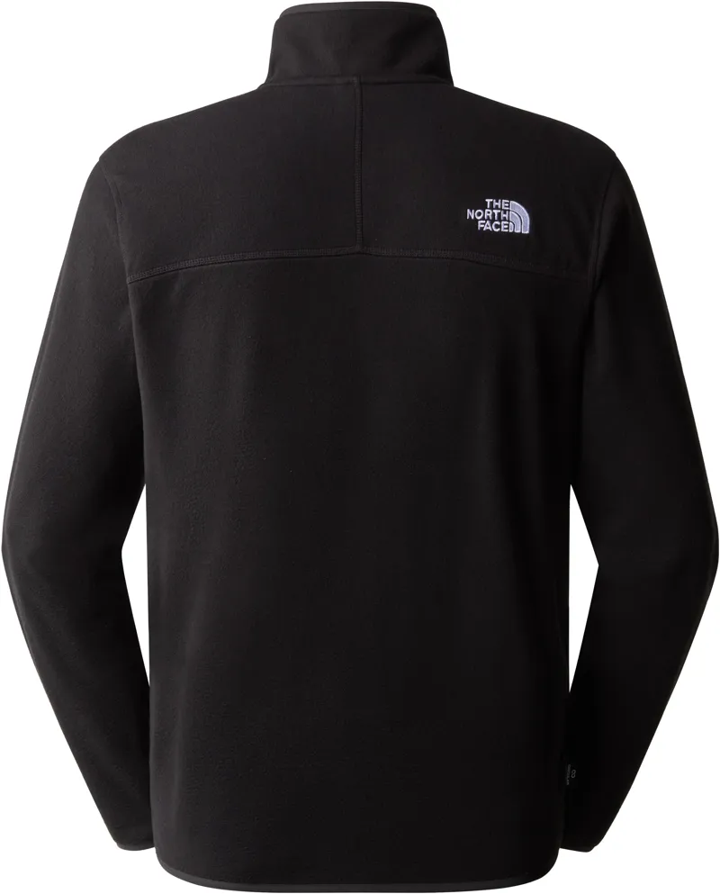 The North Face Mens 100 Glacier 1/4 Zip - TNF Black-1