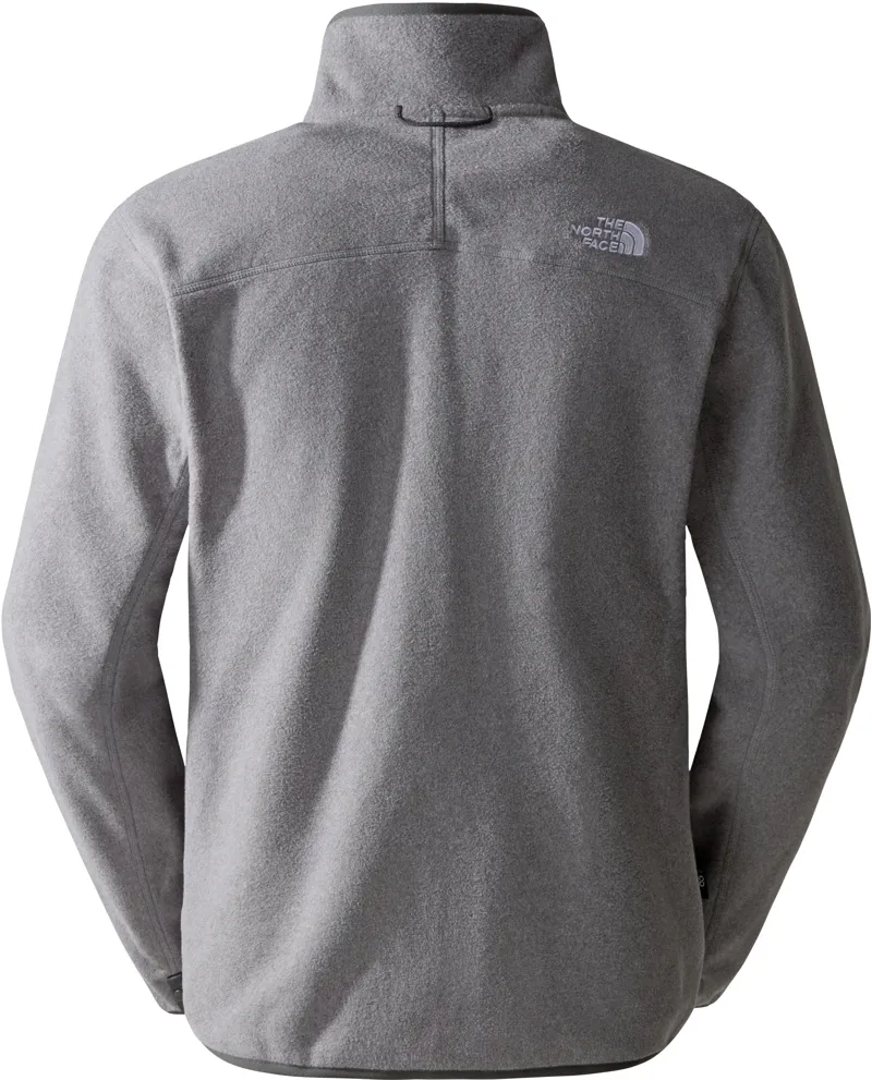 The North Face Mens 100 Glacier Full Zip - TNF Medium Grey Heather-1