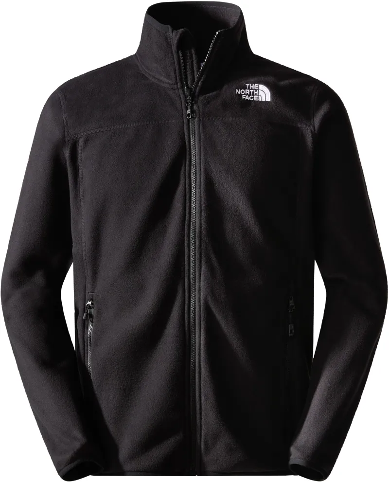 The North Face Mens 100 Glacier Full Zip - TNF Black