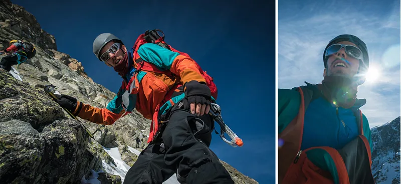 Paramo Mens Velez Evolution Hybrid Smock - Midnight-Fire-Indigo-4