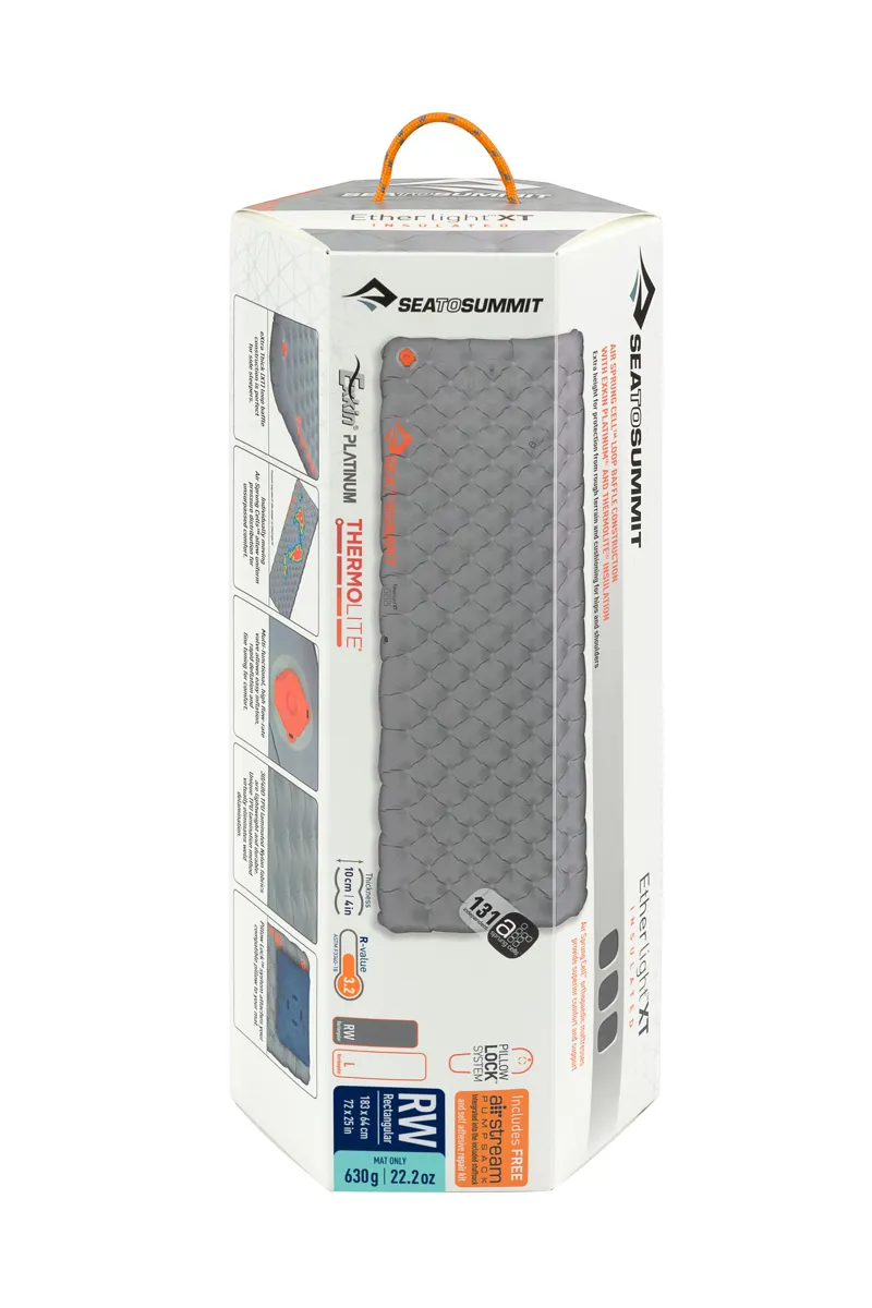 Sea To Summit Ether Light XT Insulated Mat - Rectangular - Regular Wide-4