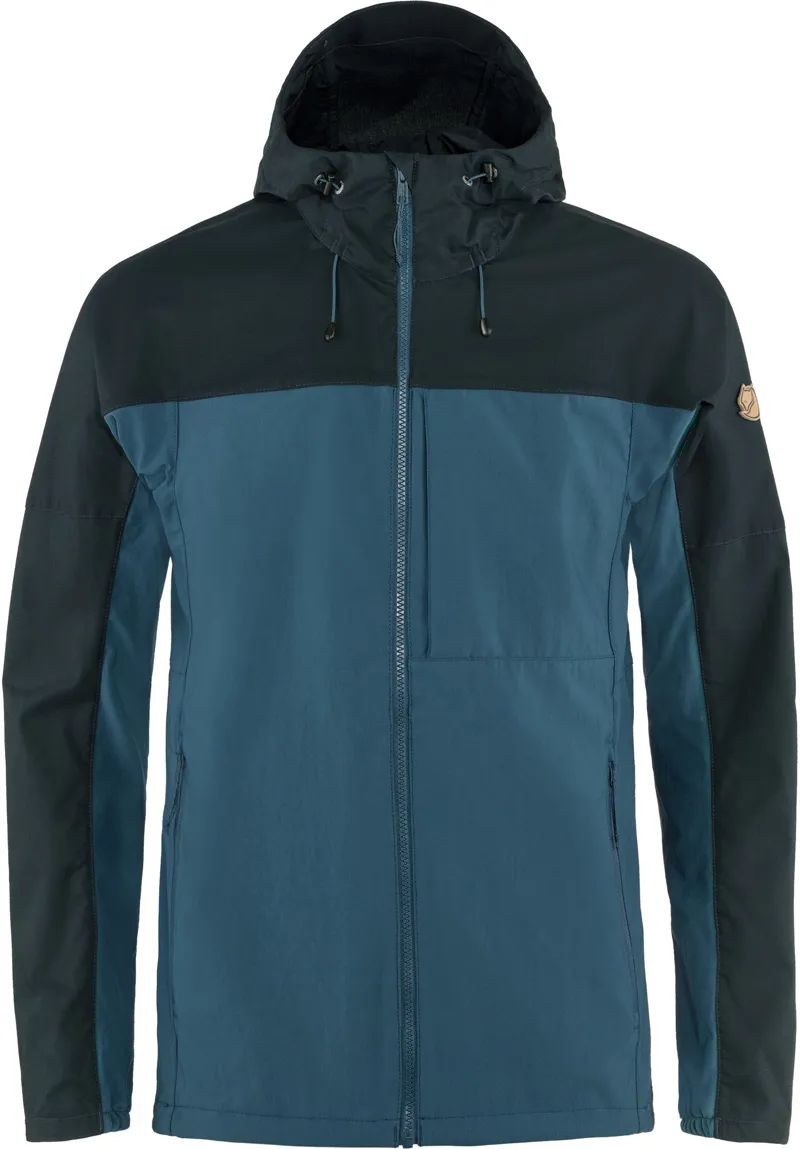 Fjallraven Mens Abisko Midsummer Jacket - Indigo Blue-Dark Navy