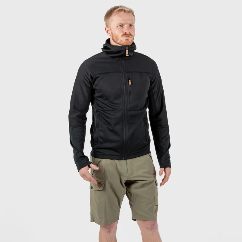 Fjallraven Mens Abisko Trail Fleece - Deep Forest-5