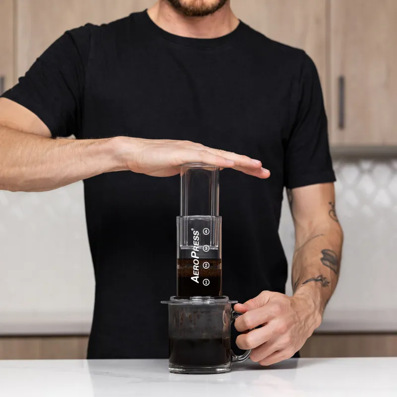 AeroPress Coffee Maker - Clear-1