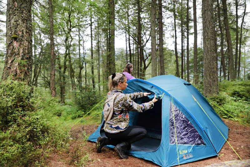 Vango Alpha 400 CLR Tent - Blue-2