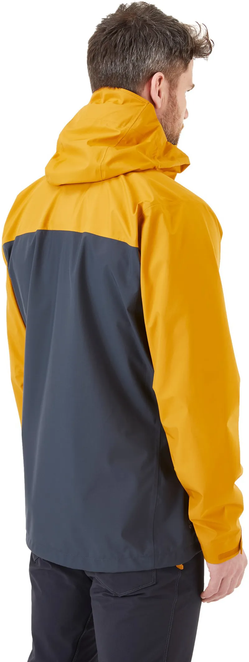 Rab Mens Arc Eco Jacket - Dark Butternut-Beluga-7