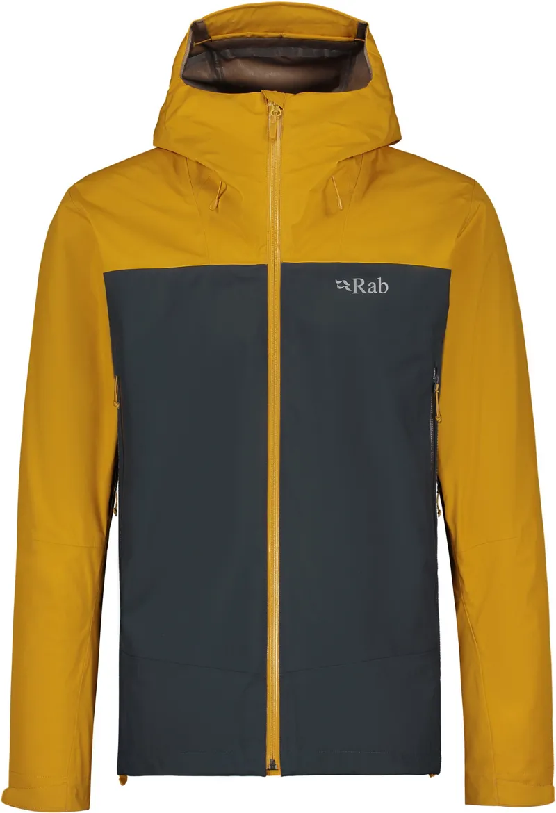 Rab Mens Arc Eco Jacket - Dark Butternut-Beluga