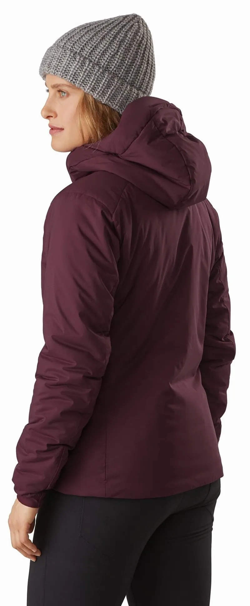 Arcteryx Womens Atom AR Hoody - Black-2