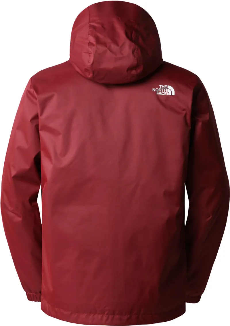 The North Face Mens Quest Insulated Jacket Cordovan Black Heather