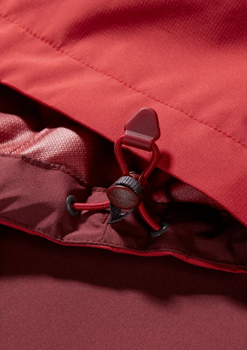 Rab Mens Downpour Eco Jacket - Deep Heather-Ascent Red-8