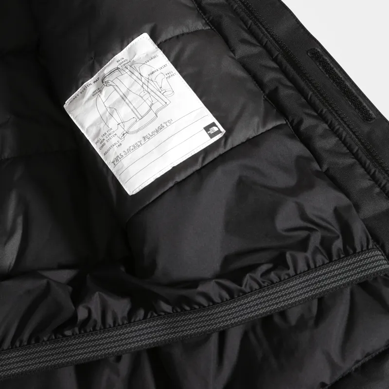 The North Face Youth Snow Quest Jacket - TNF Black - TNF White-13