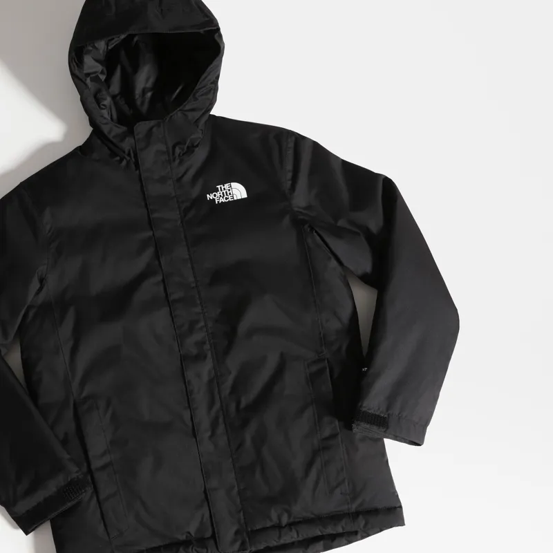 The North Face Youth Snow Quest Jacket - TNF Black - TNF White