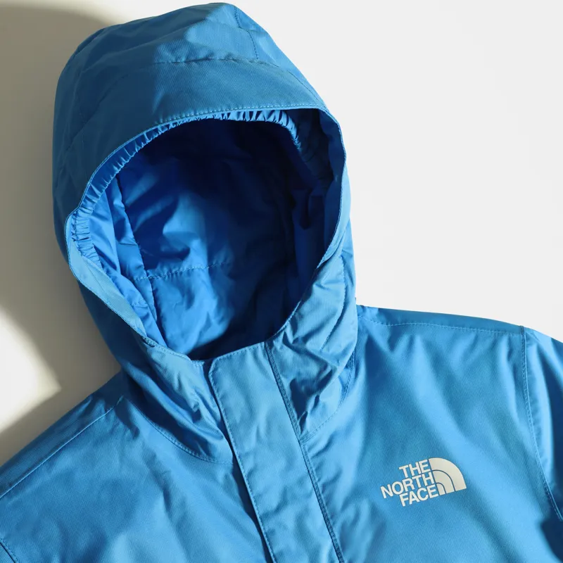 The North Face Youth Snow Quest Jacket - Clear Lake Blue-5