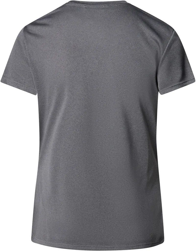 The North Face Womens Reaxion Amp Crew T-Shirt - Smoked Pearl Dark Heather-1