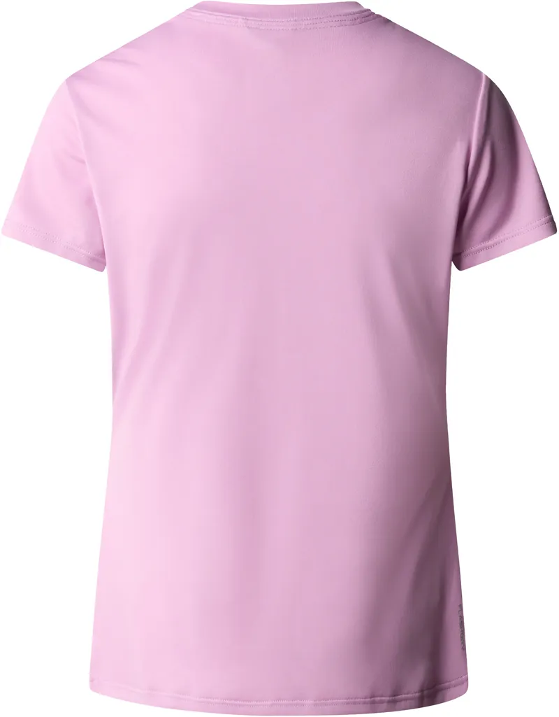 The North Face Womens Reaxion Amp Crew T-Shirt - Mineral Purple-1