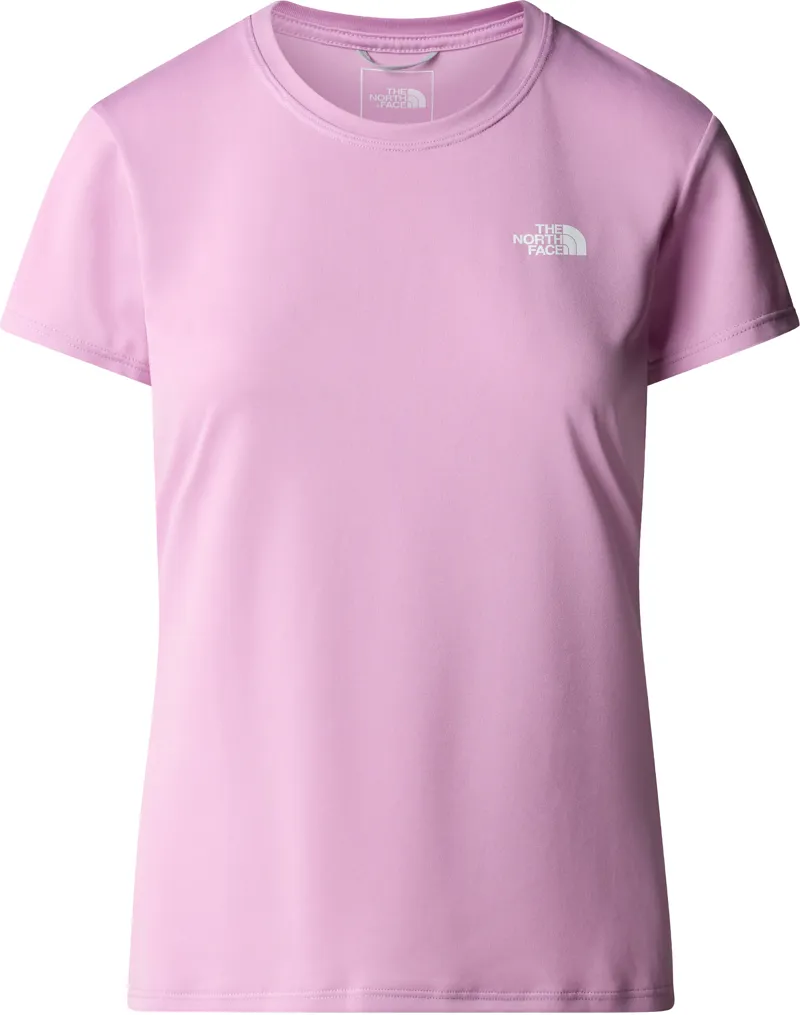 The North Face Womens Reaxion Amp Crew T-Shirt - Mineral Purple