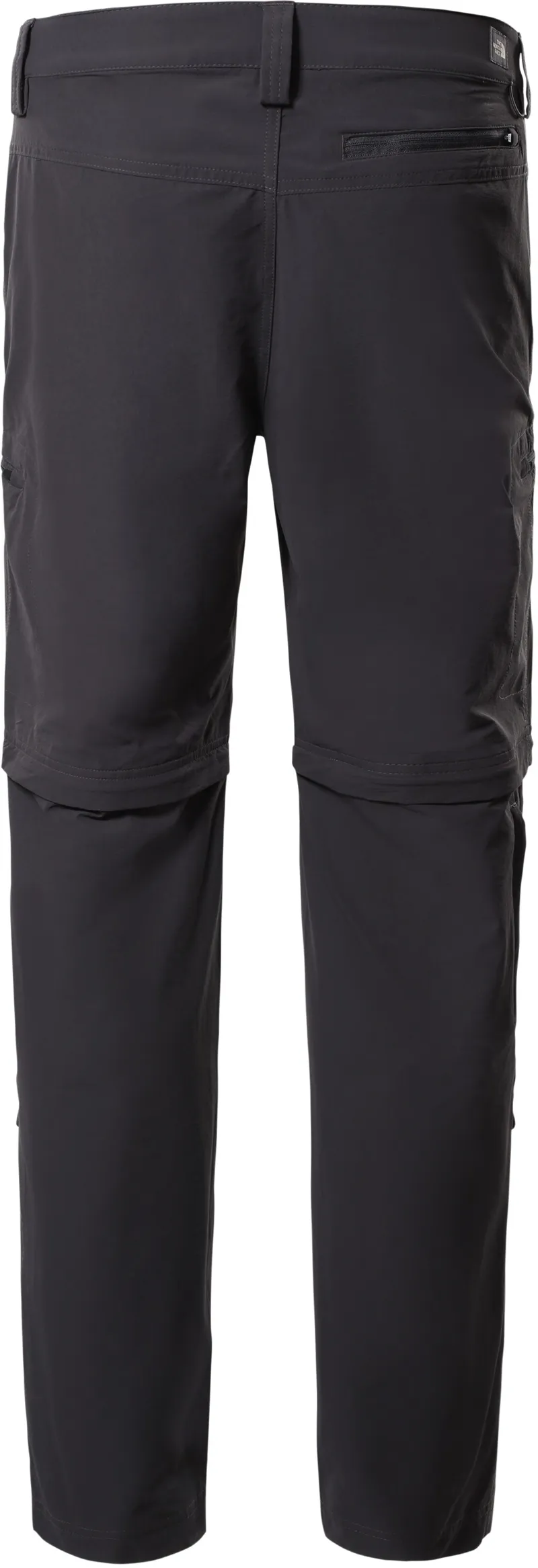 The North Face Mens Exploration Convertible Trousers - Short Leg - Asphalt Grey-1