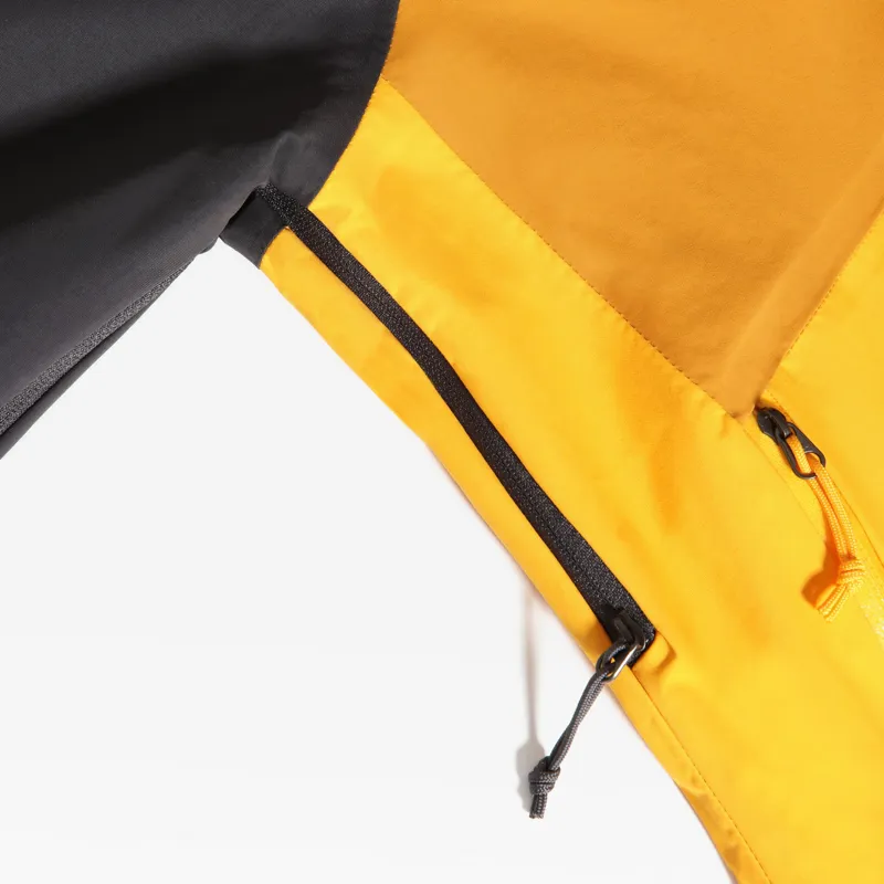 The North Face Mens Stratos Jacket - Summit Gold - Asphalt - Citrine Yellow-8