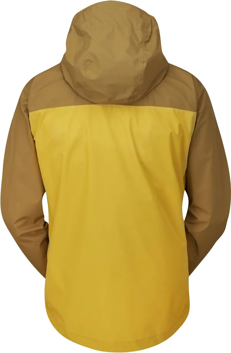 Rab Mens Downpour Eco Jacket - Footprint-Sahara-1