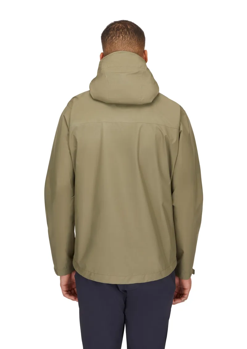 Rab Mens Downpour Eco Jacket - Light Khaki-4