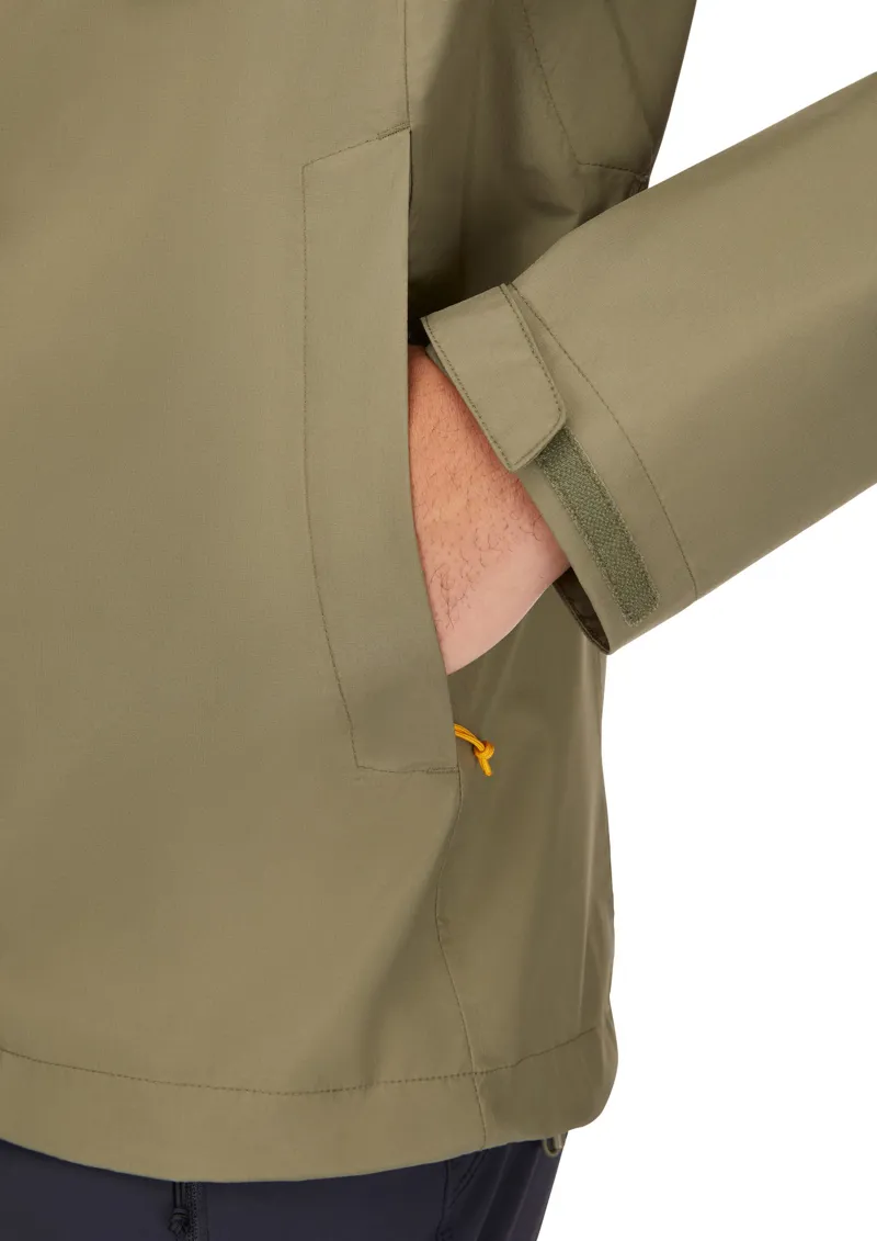 Rab Mens Downpour Eco Jacket - Light Khaki-7