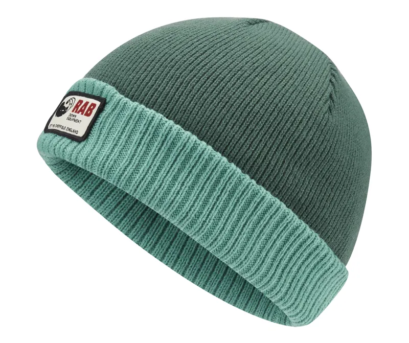 Rab Essential Beanie - Green Slate-Glacier Blue